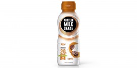 Juice bottles Protein milk shake with cofee